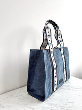 Cargar imagen en el visor de la galería, Lefranco tote bag Grande Denim